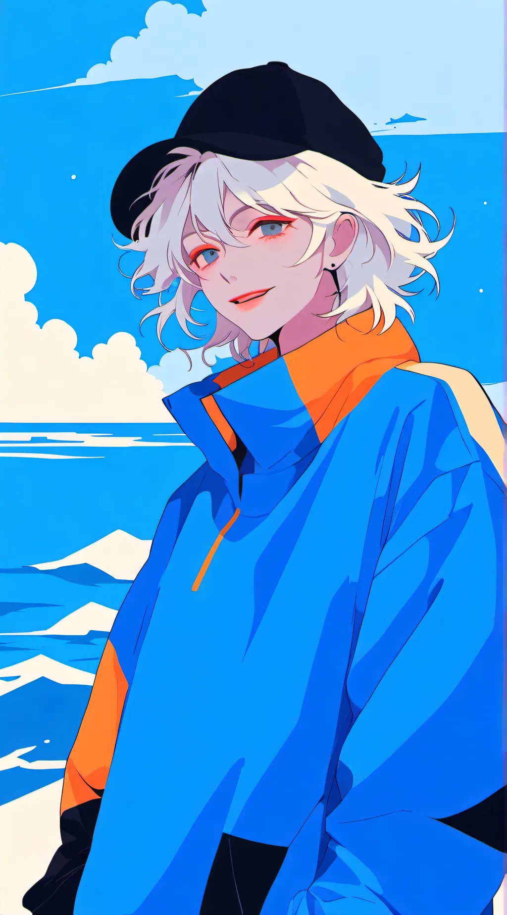 ai character: Ava and Dylan  background