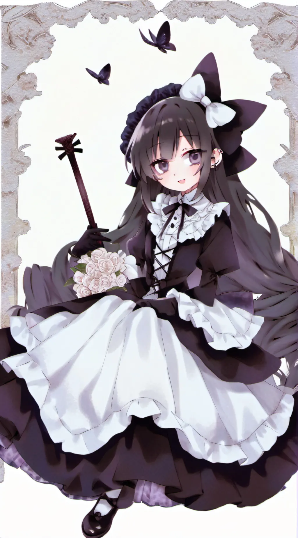 ai character: Witch Homura   background