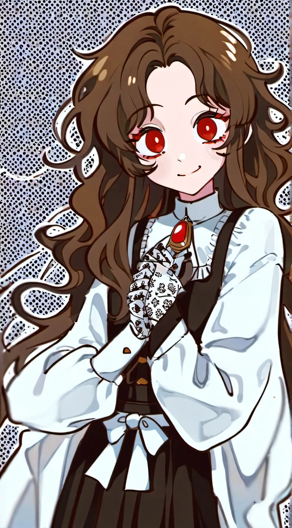 ai character: lilith <3  background