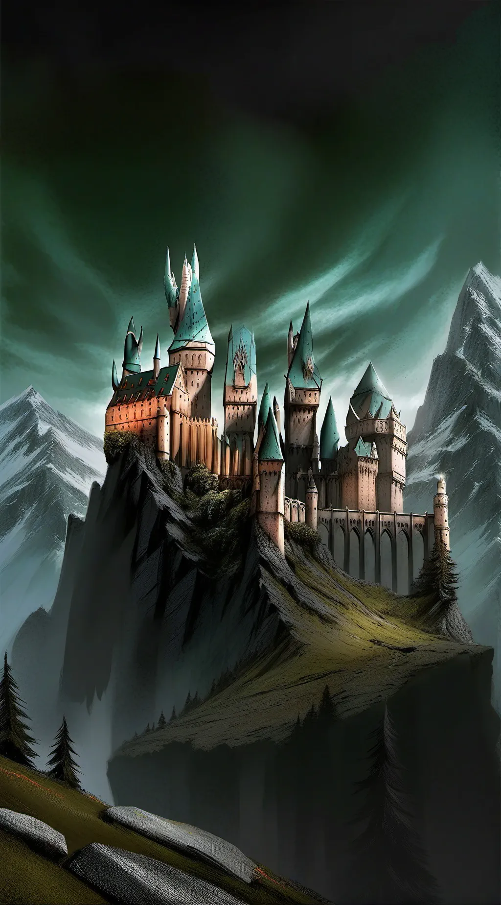 ai character: Hogwarts (p.1) background