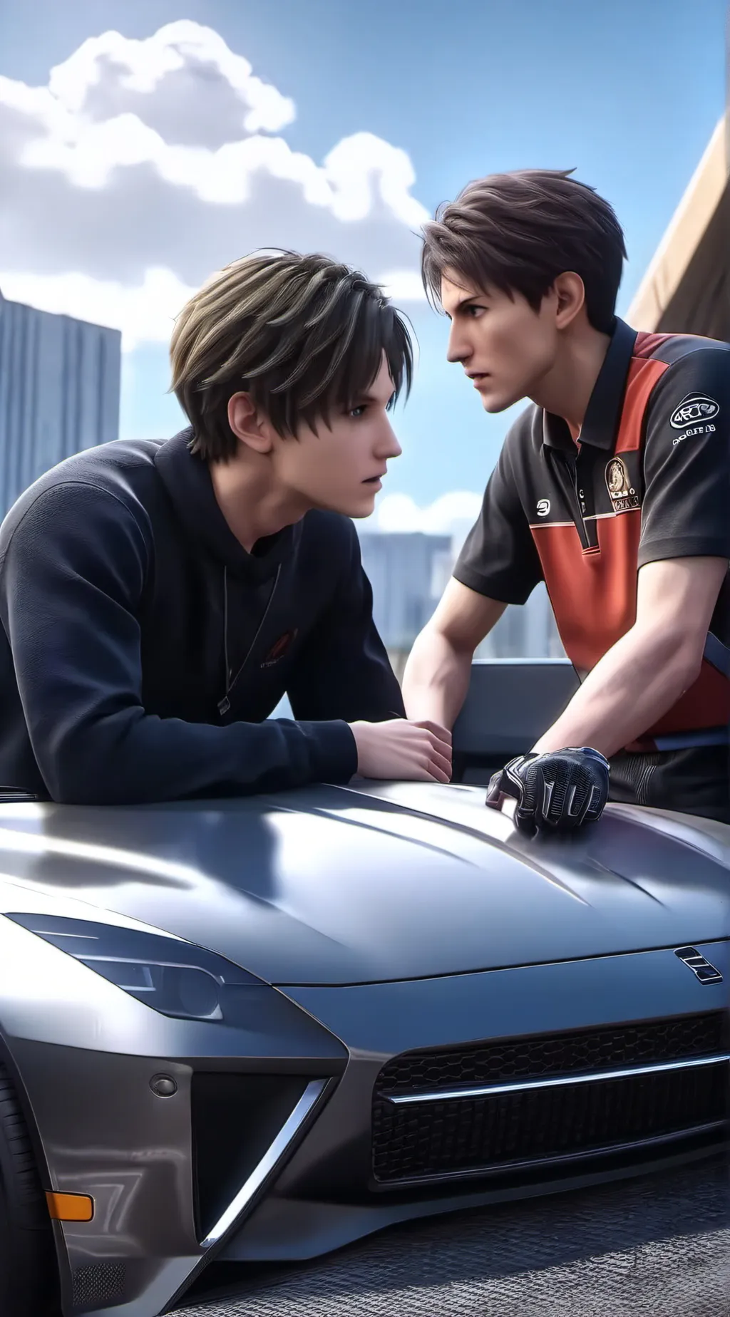 ai character: the broken univers background