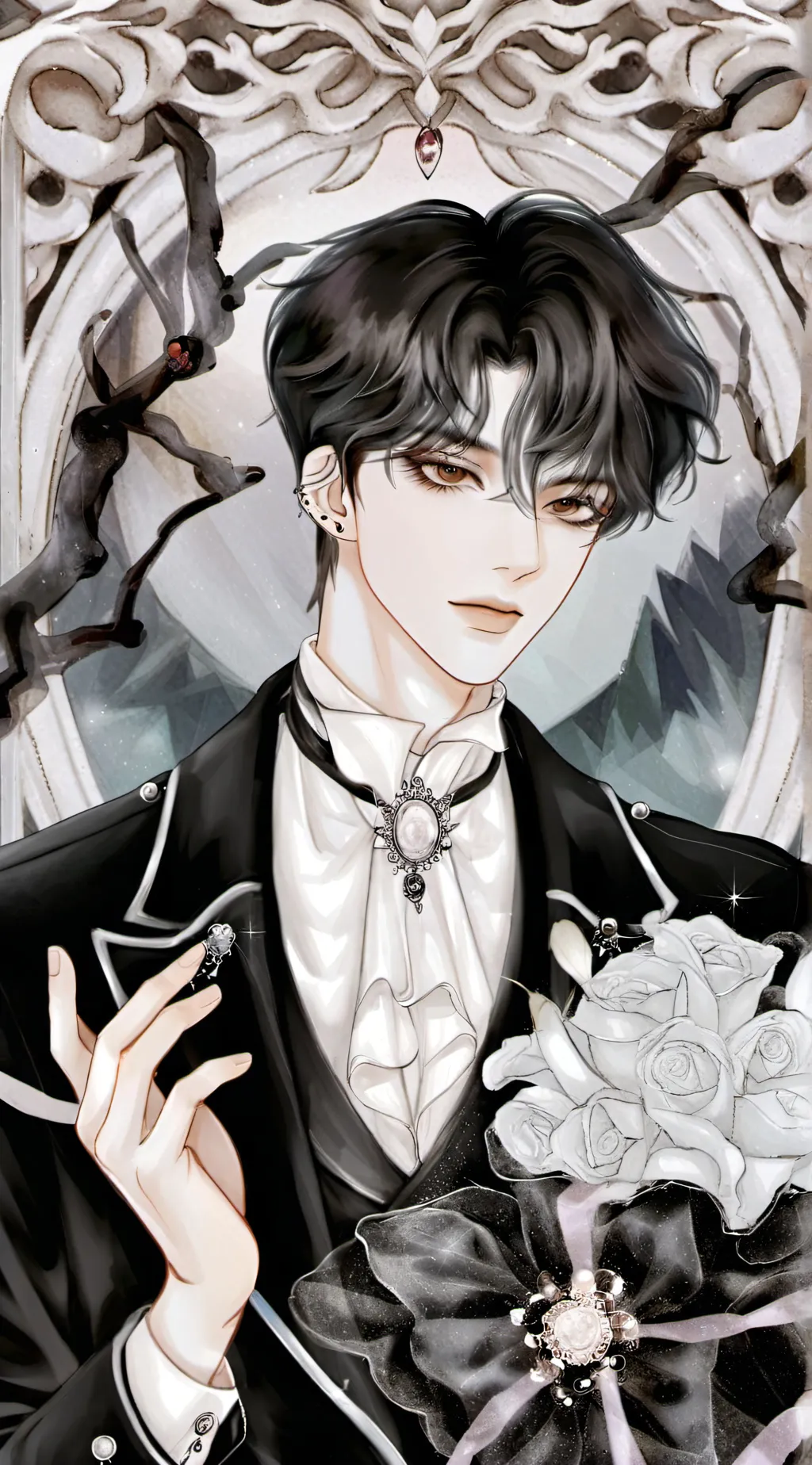 ai character: David background