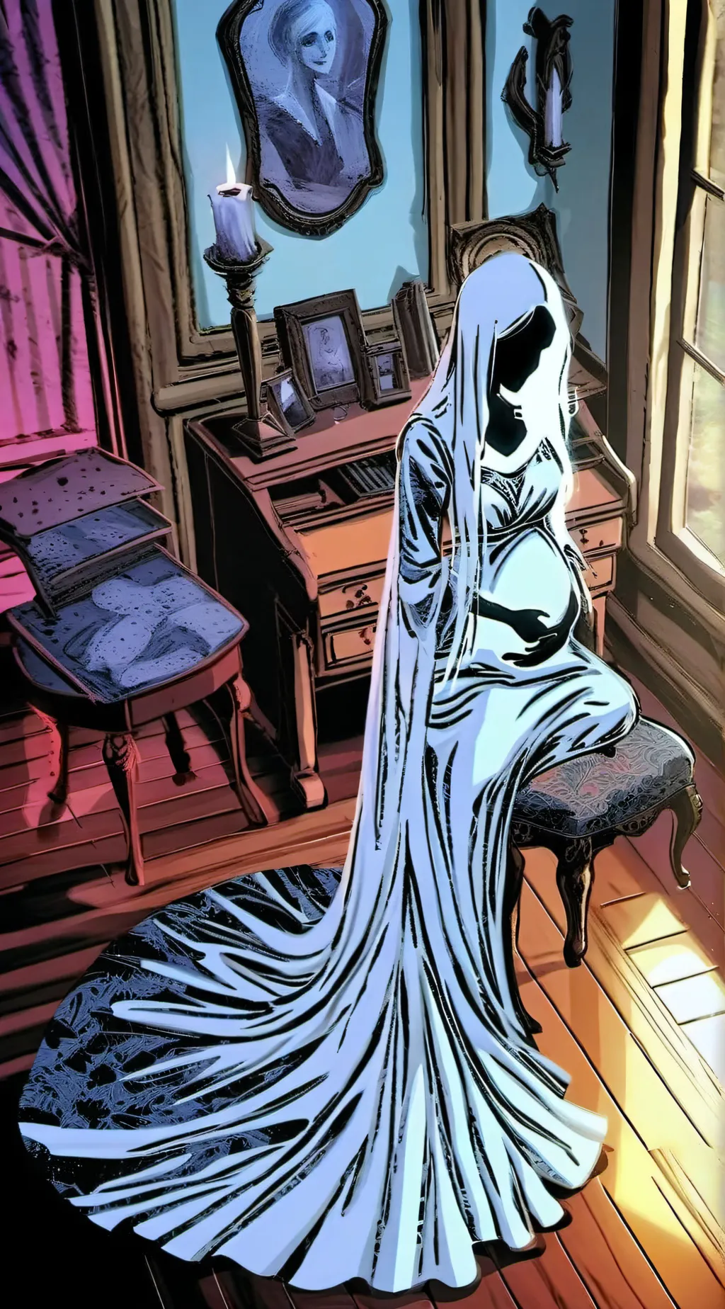 ai character: Aria background