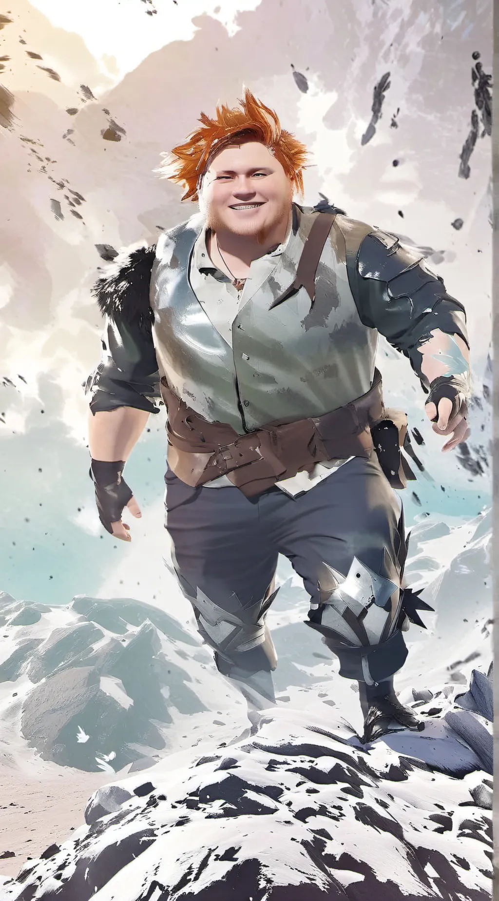 ai character: Discird moderator background