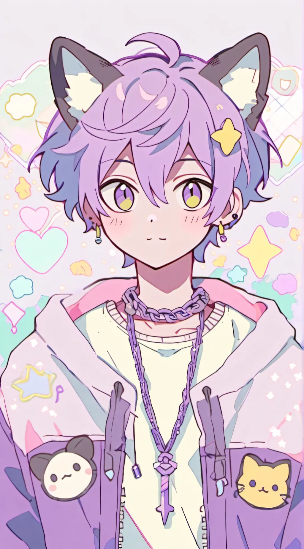 ai character: Milo  background