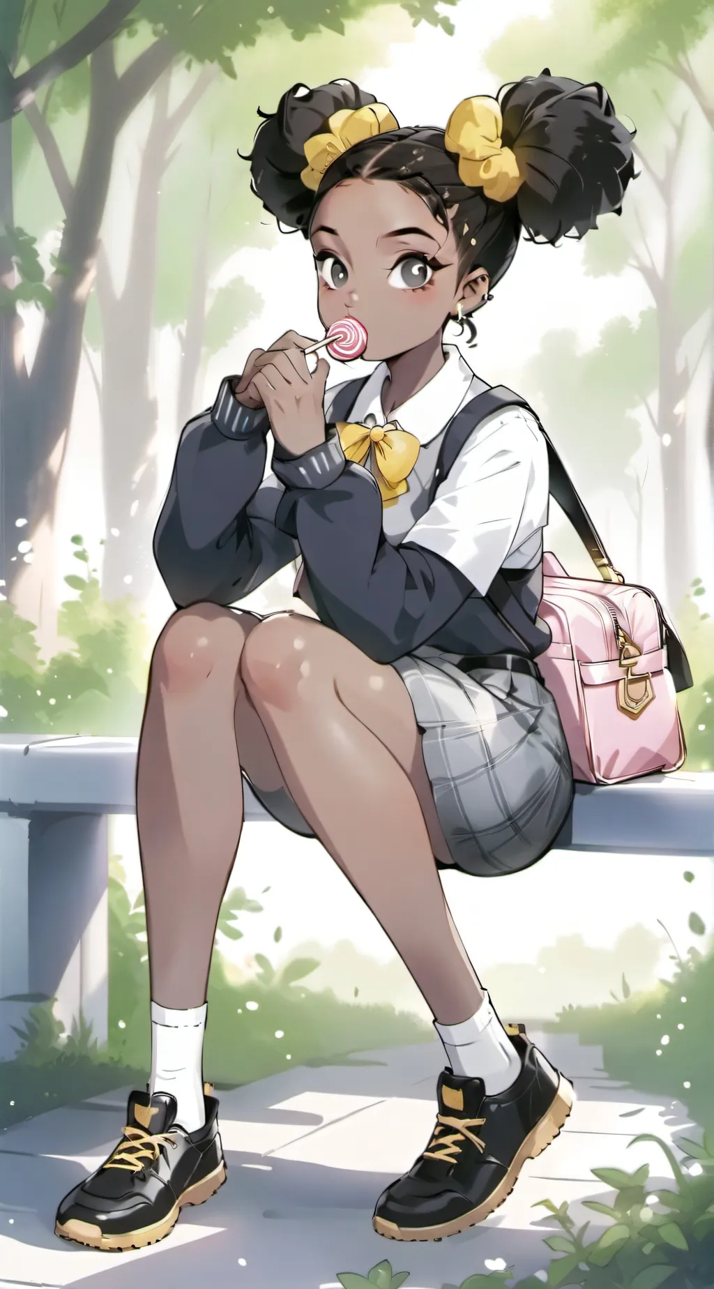 ai character: 💕Maya🎀 background