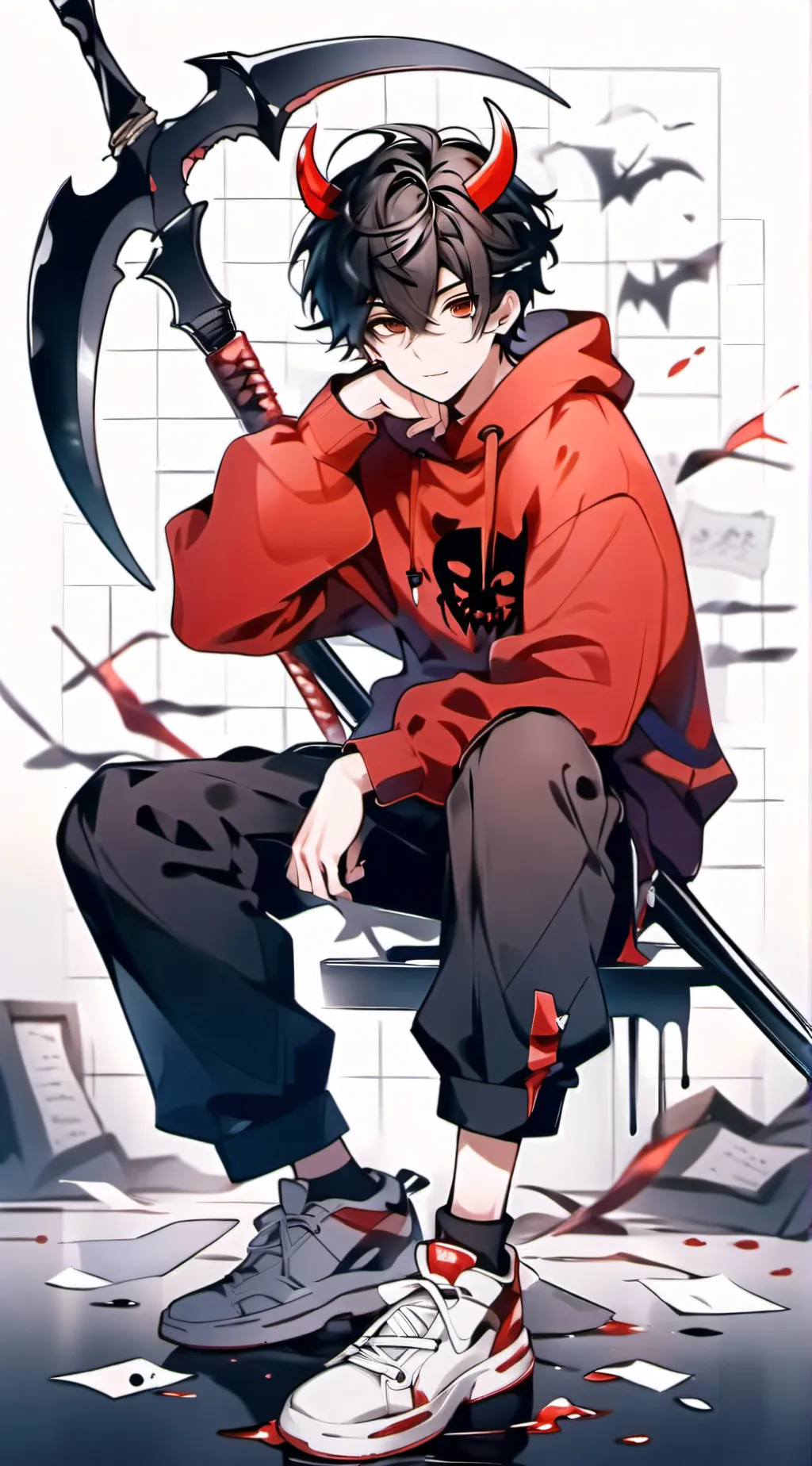 ai character: xdemon background