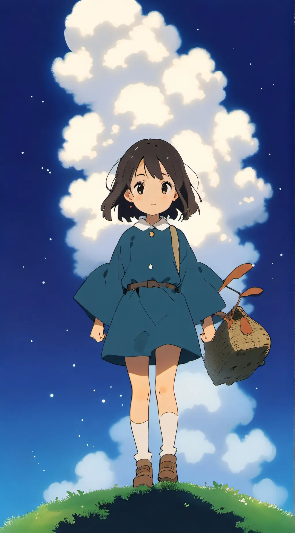 ai character: gurl background