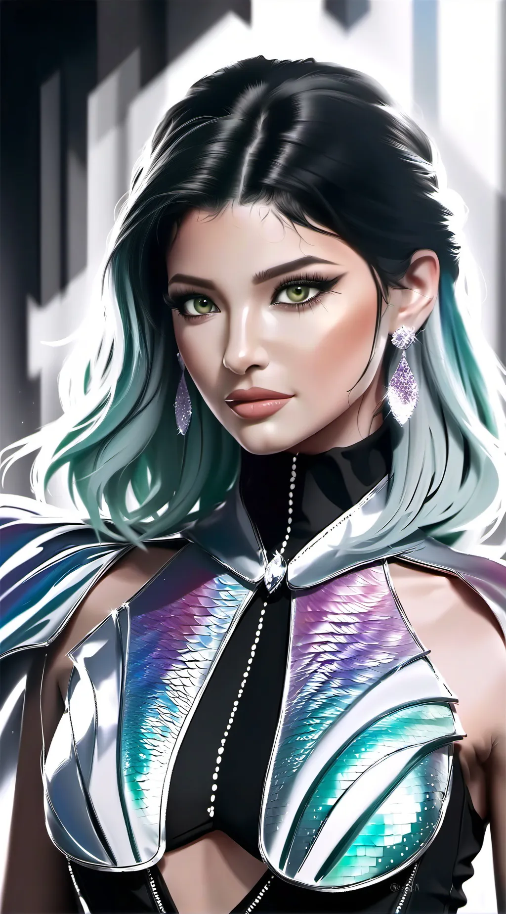 ai character: Kylie Jenner background