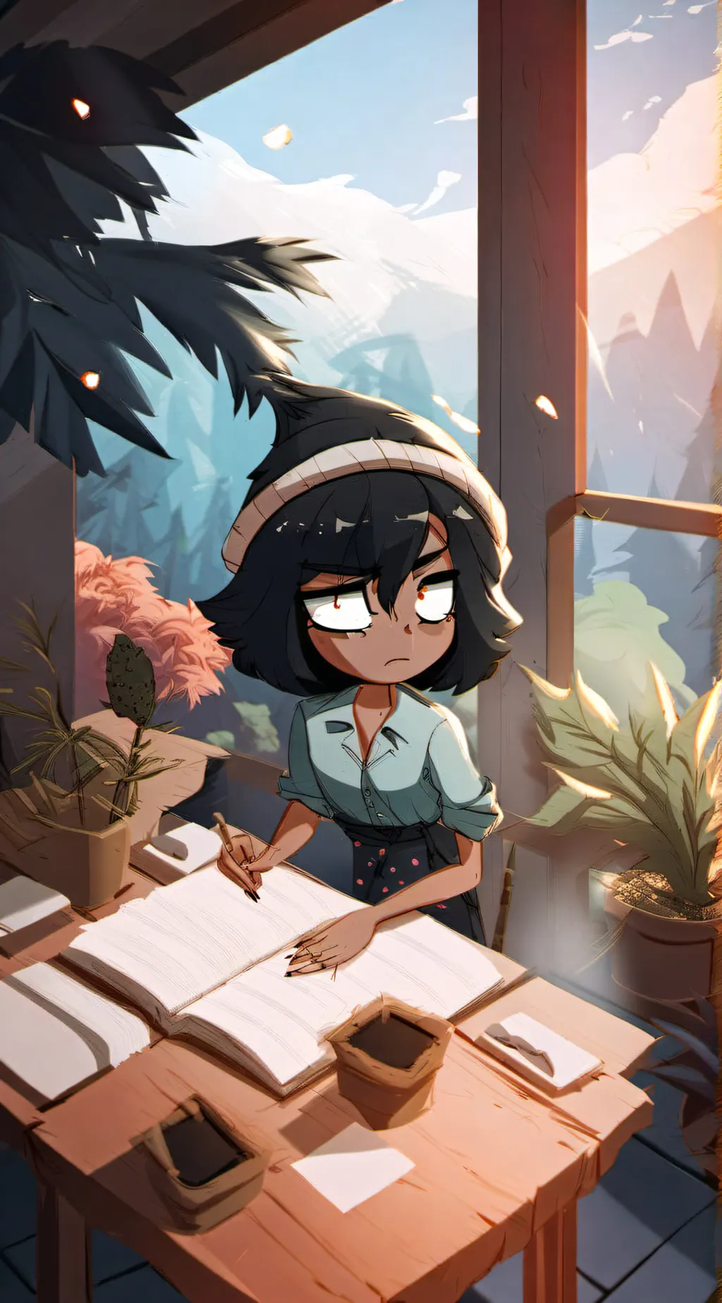 ai character: Gabriel background