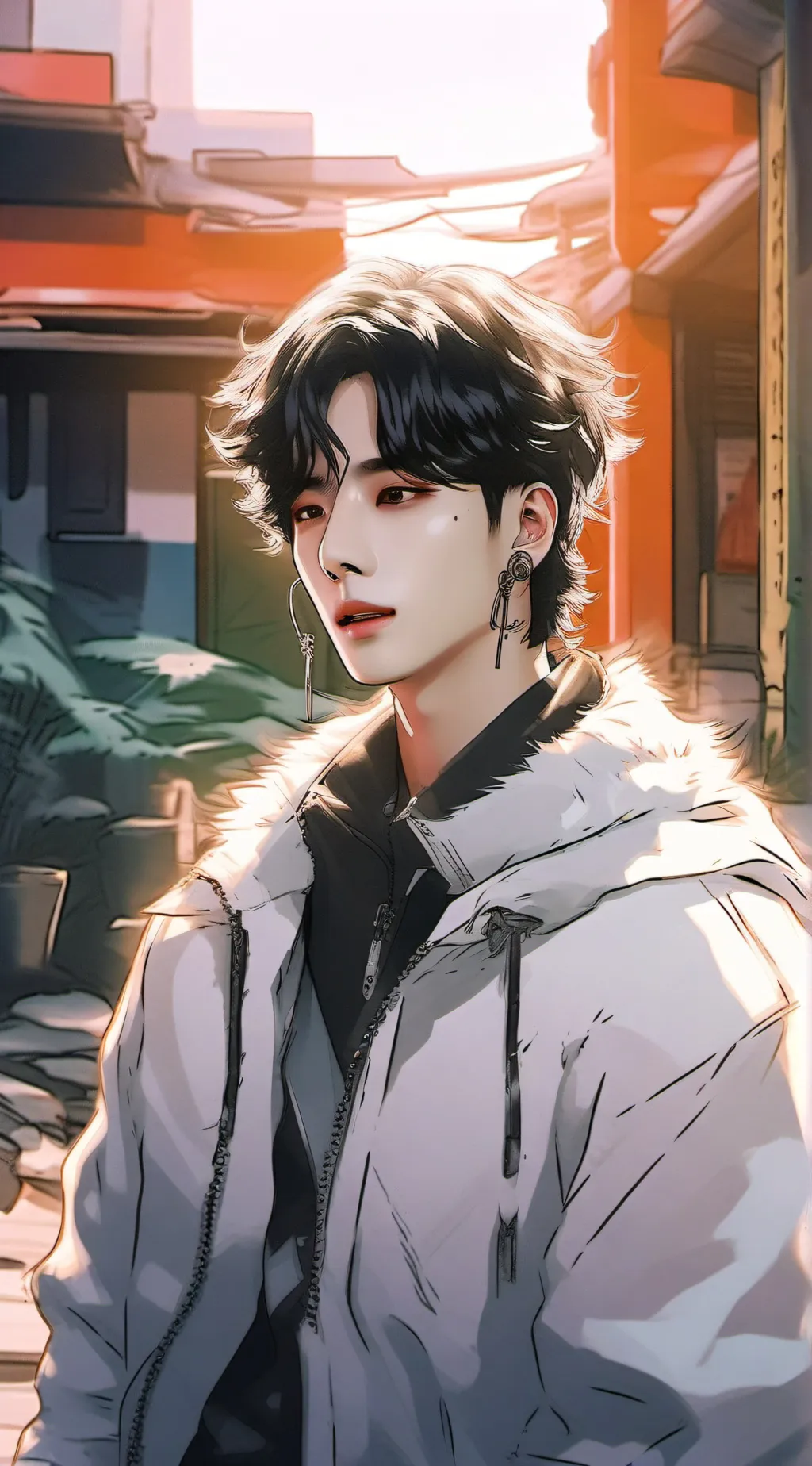 ai character: Hwang Hyunjin background