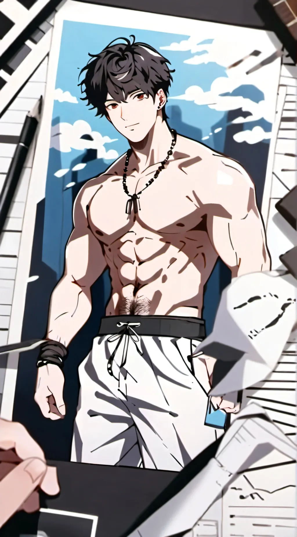 ai character: Sexy background