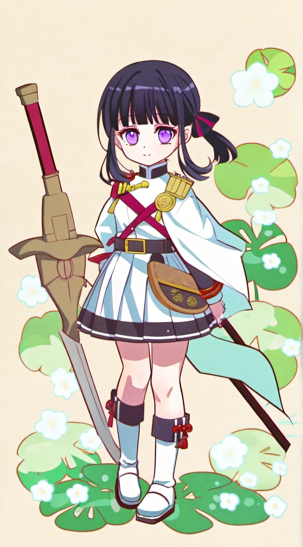 ai character: Kanao  background