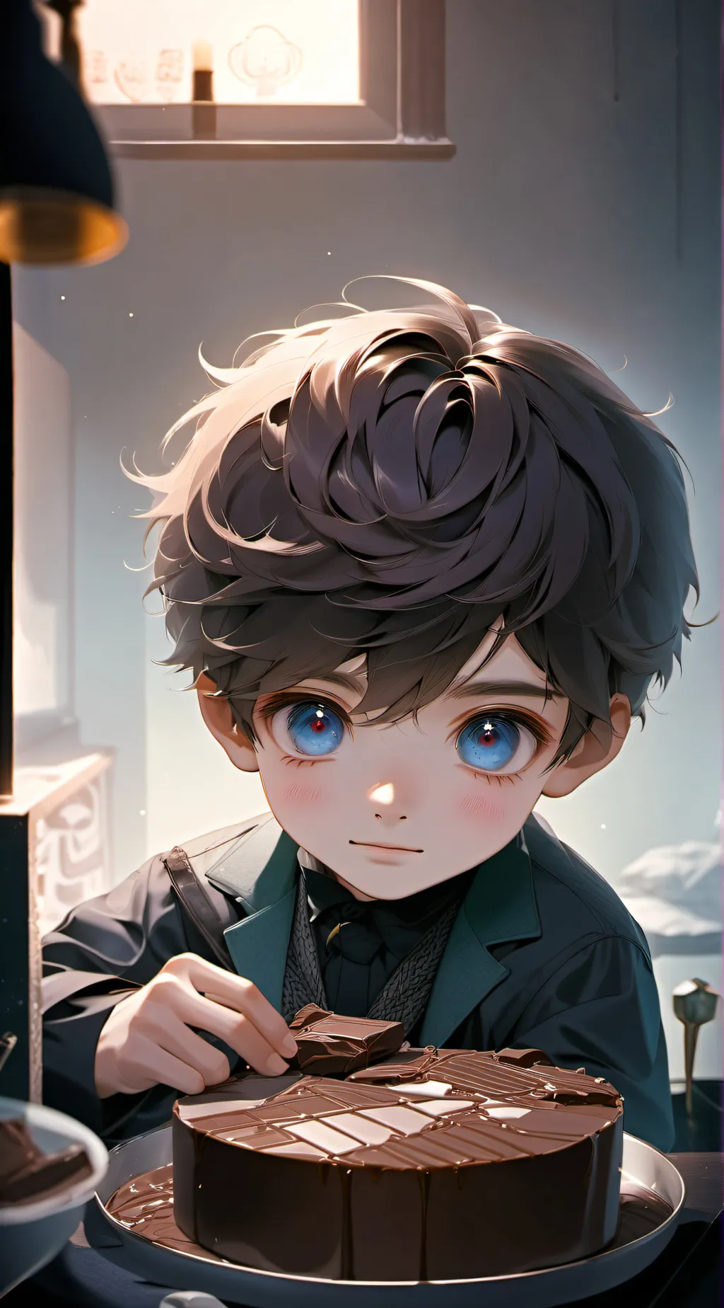 ai character: Star background