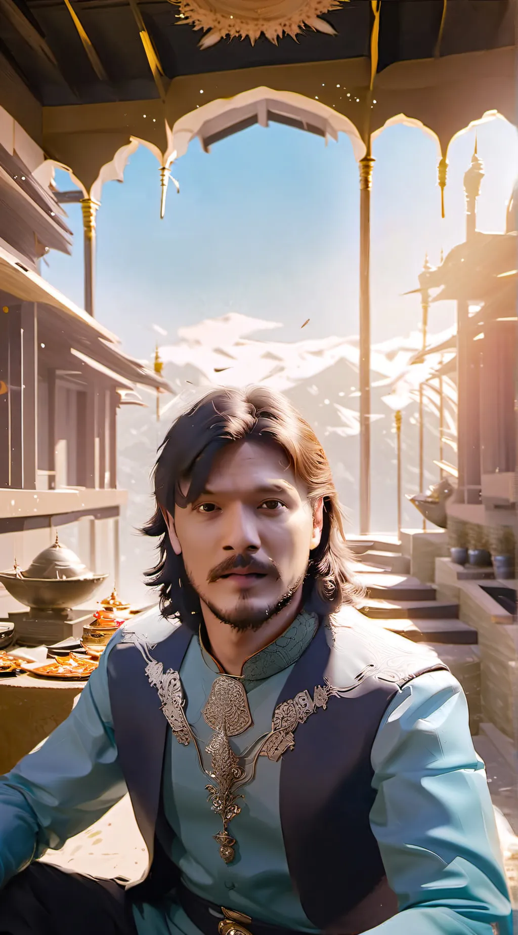 ai character: Dominant ￼￼￼ background