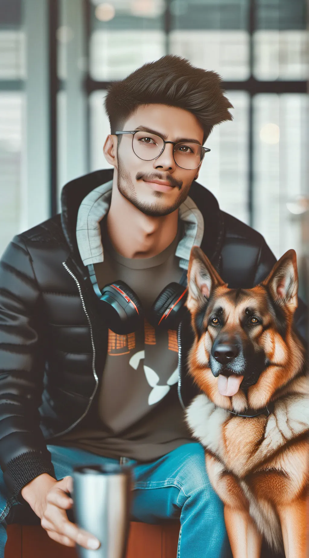 ai character: alex background