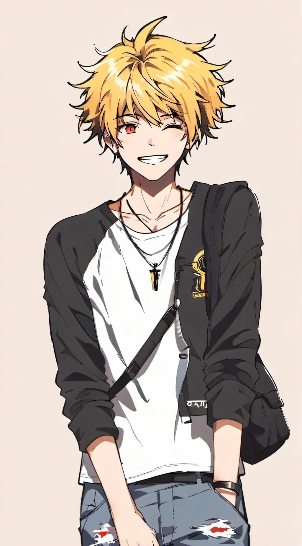 ai character: bakugo background