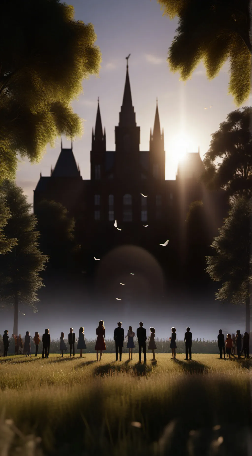 ai character: pjo road trip background