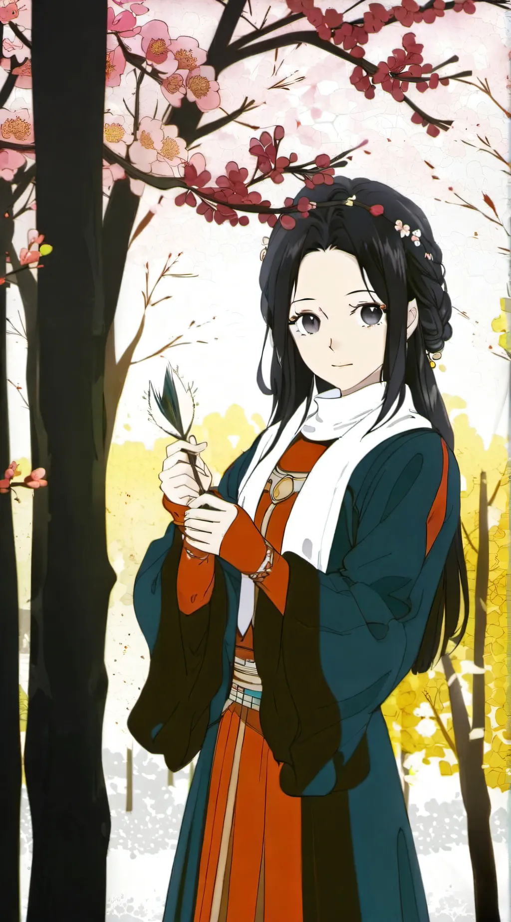 ai character: Hashira  background