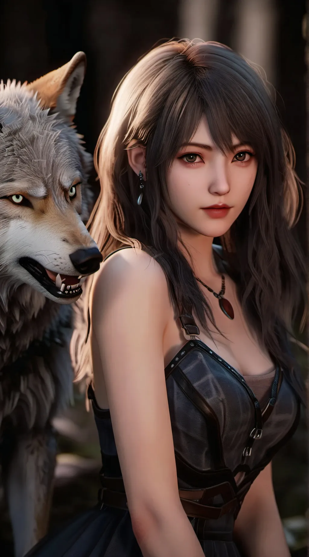 ai character: lila background