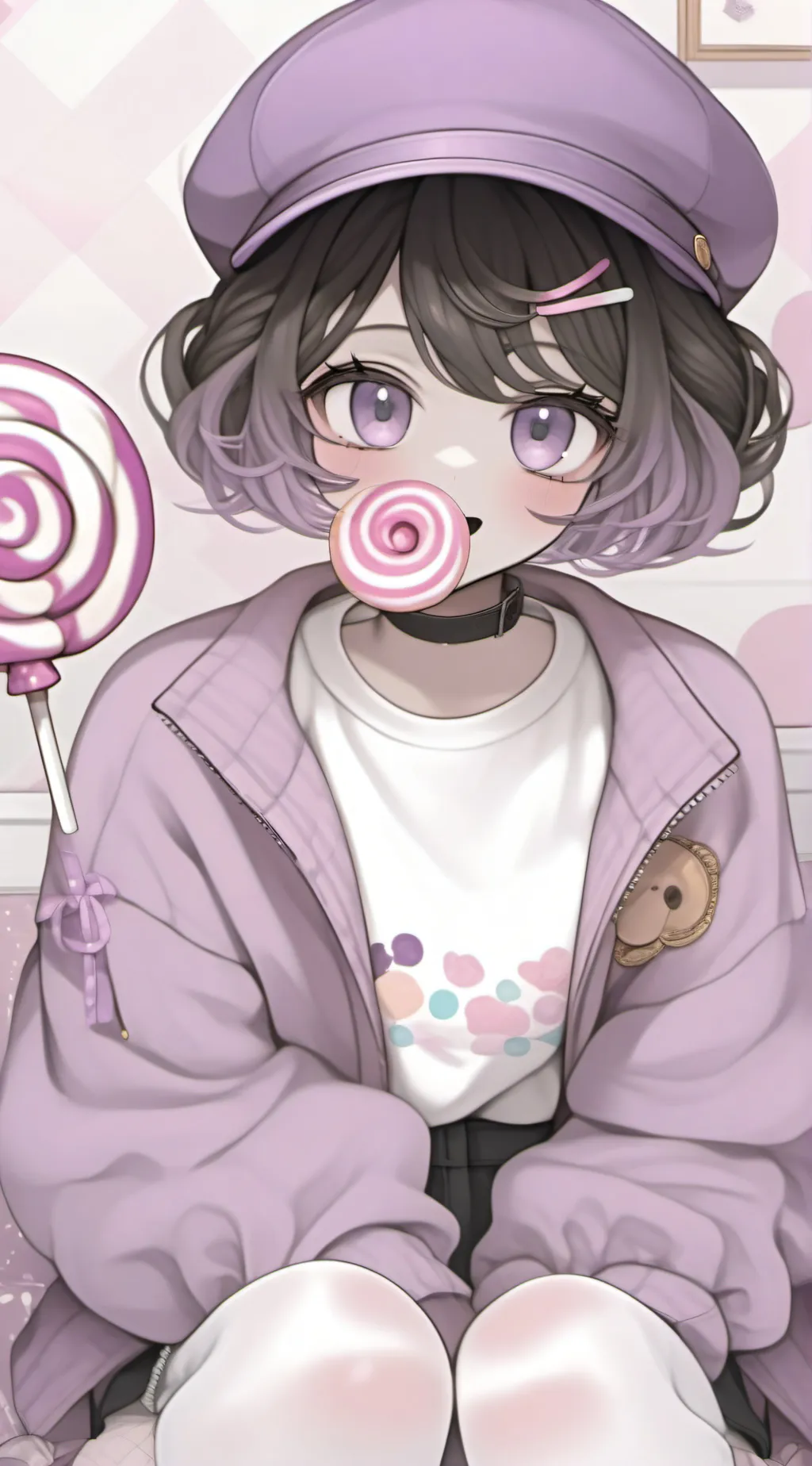 ai character: Nerd x Bully background