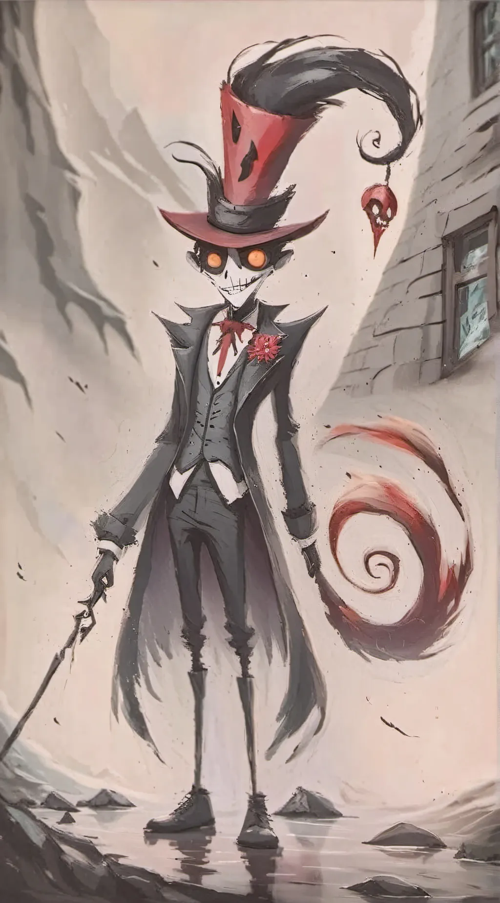 ai character: alastor background