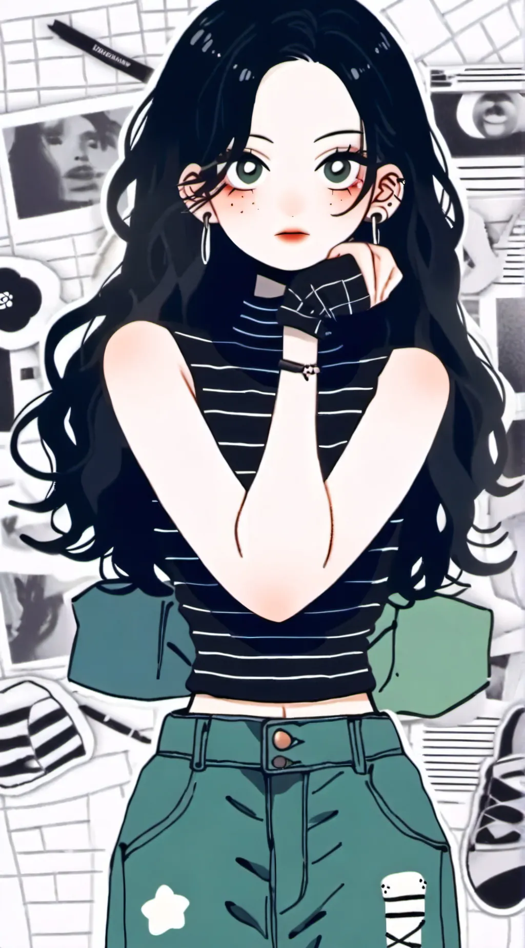 ai character: Heather♡ background