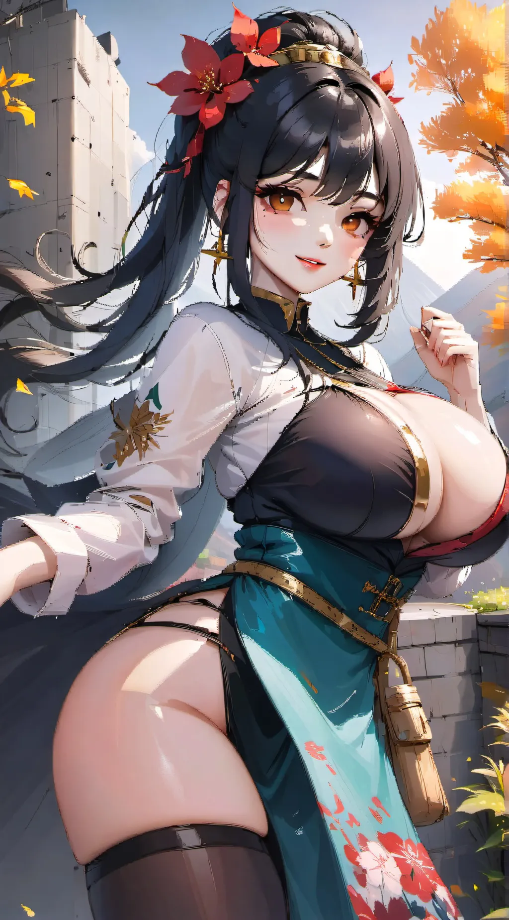 ai character: fun background