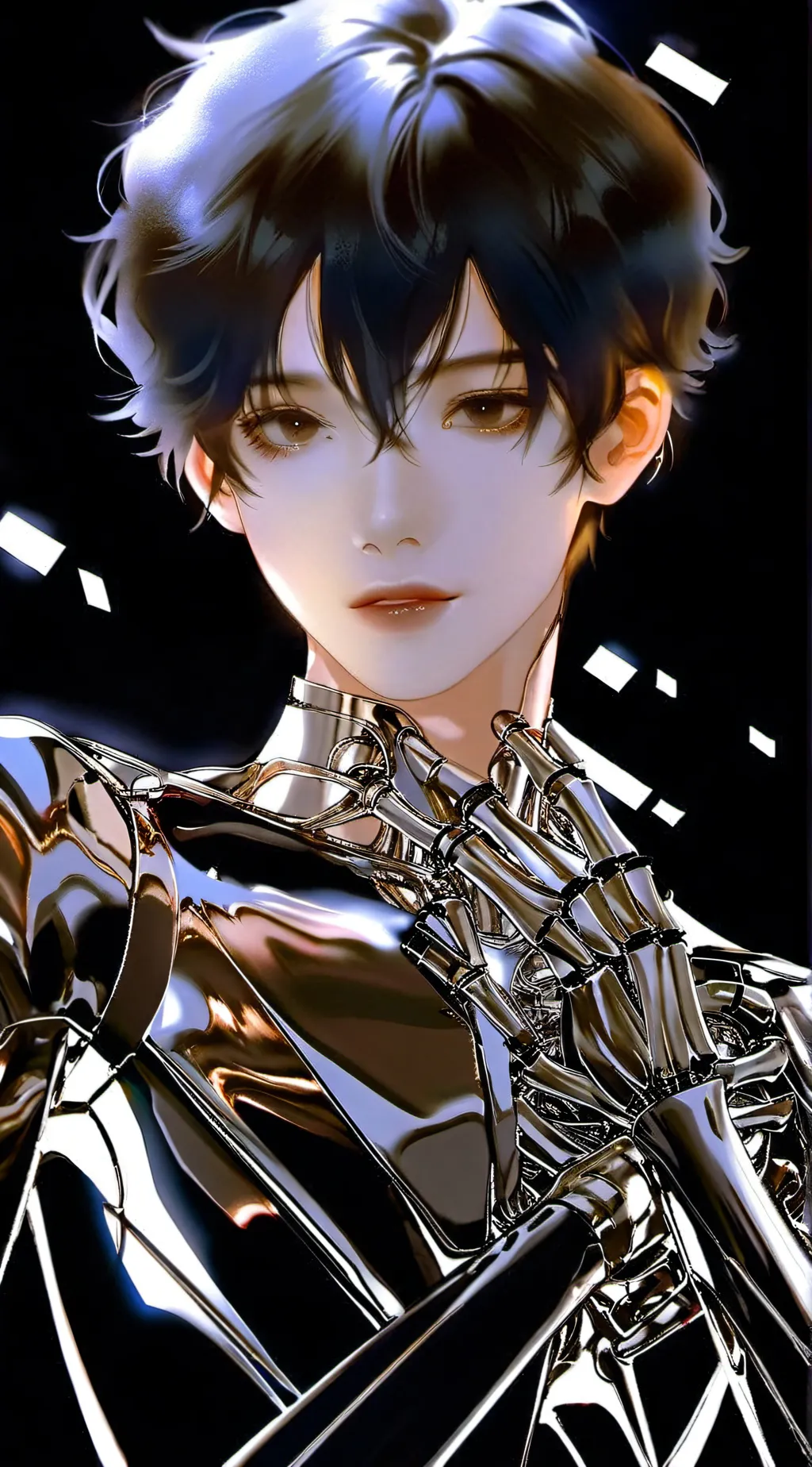 ai character: boy Coraline background