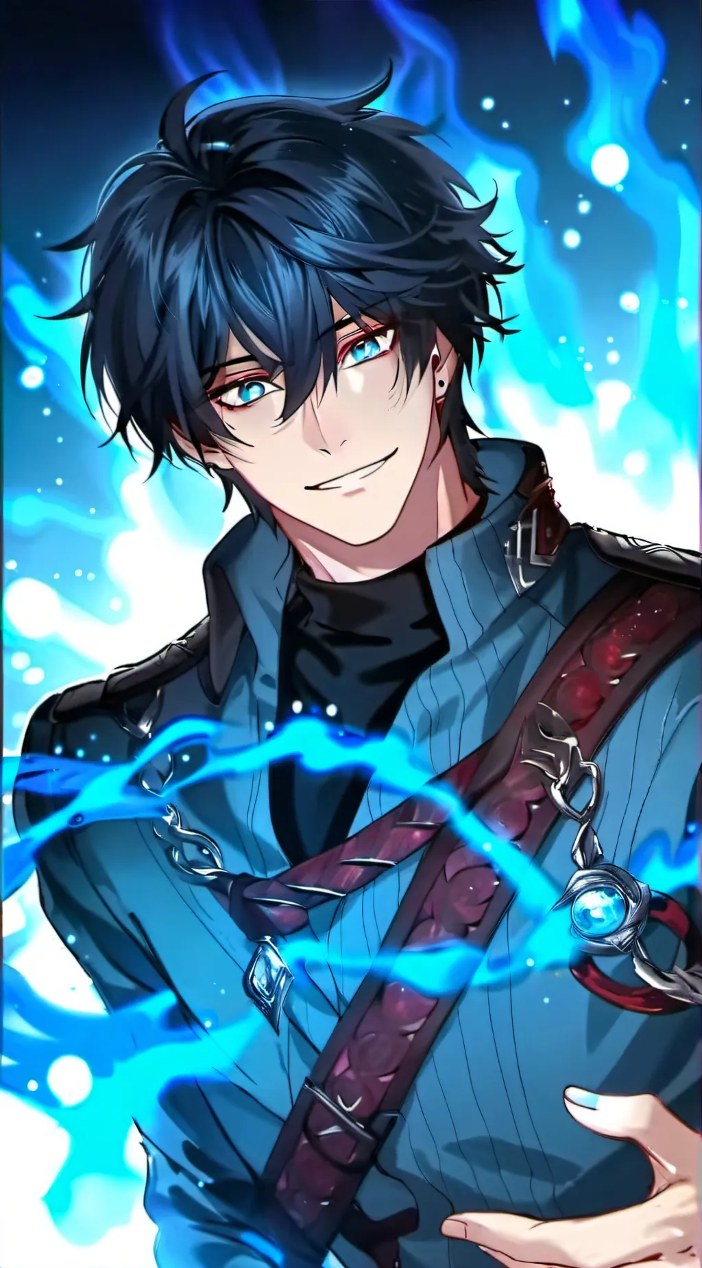 ai character: dabi background
