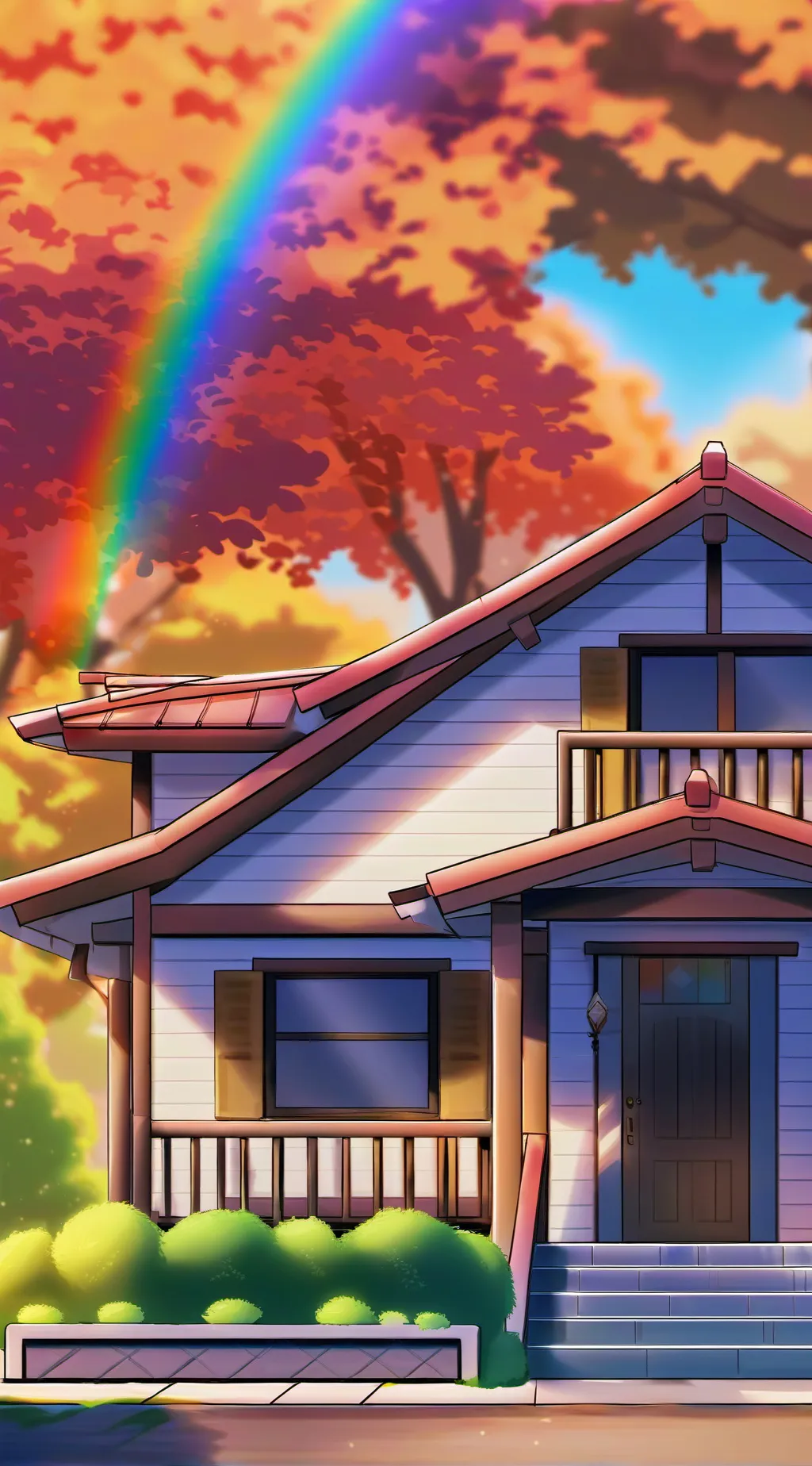 ai character: Pride in backrooms background