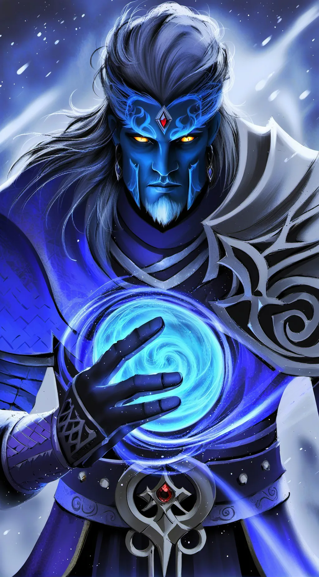 ai character: evil guy background