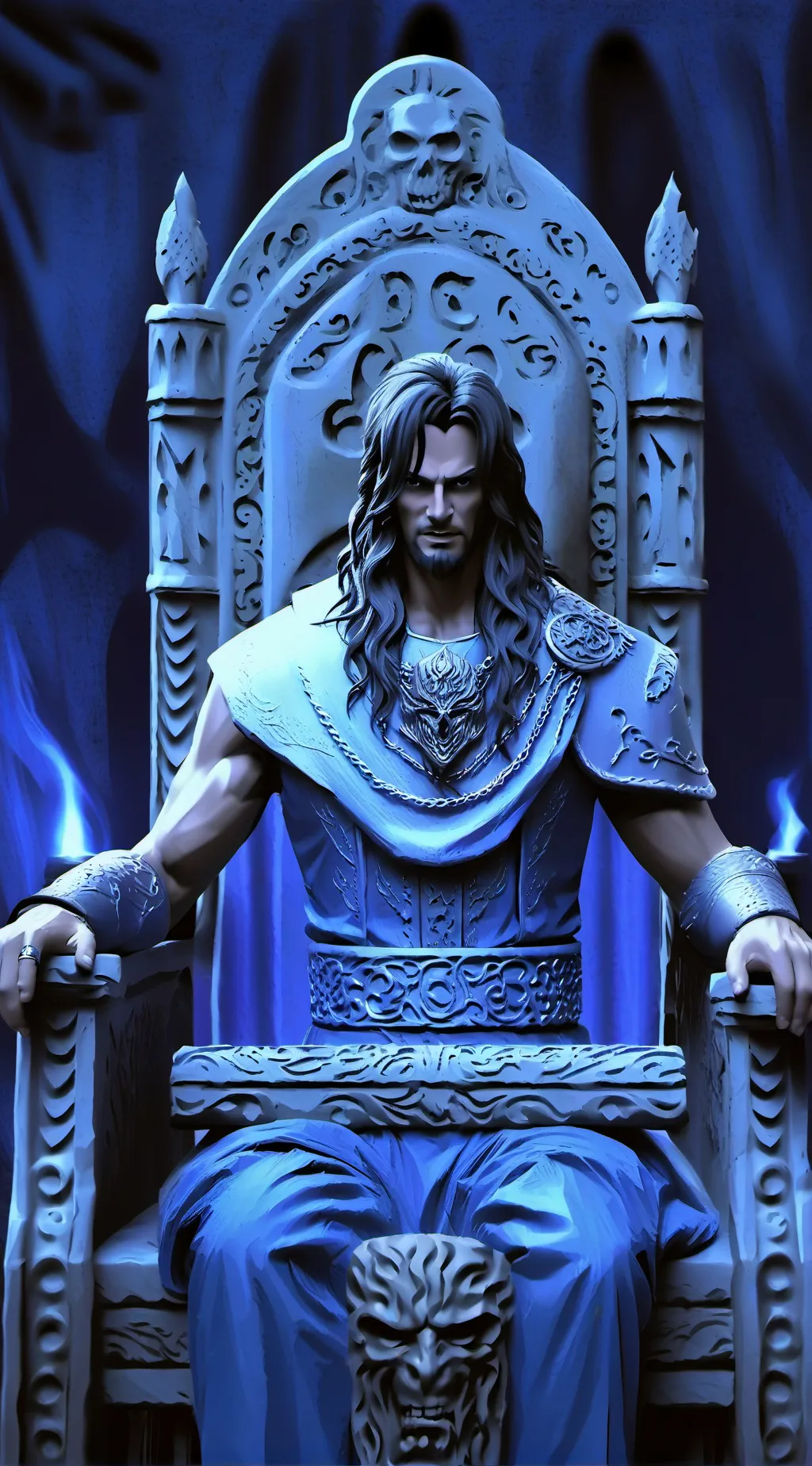 ai character: Master background