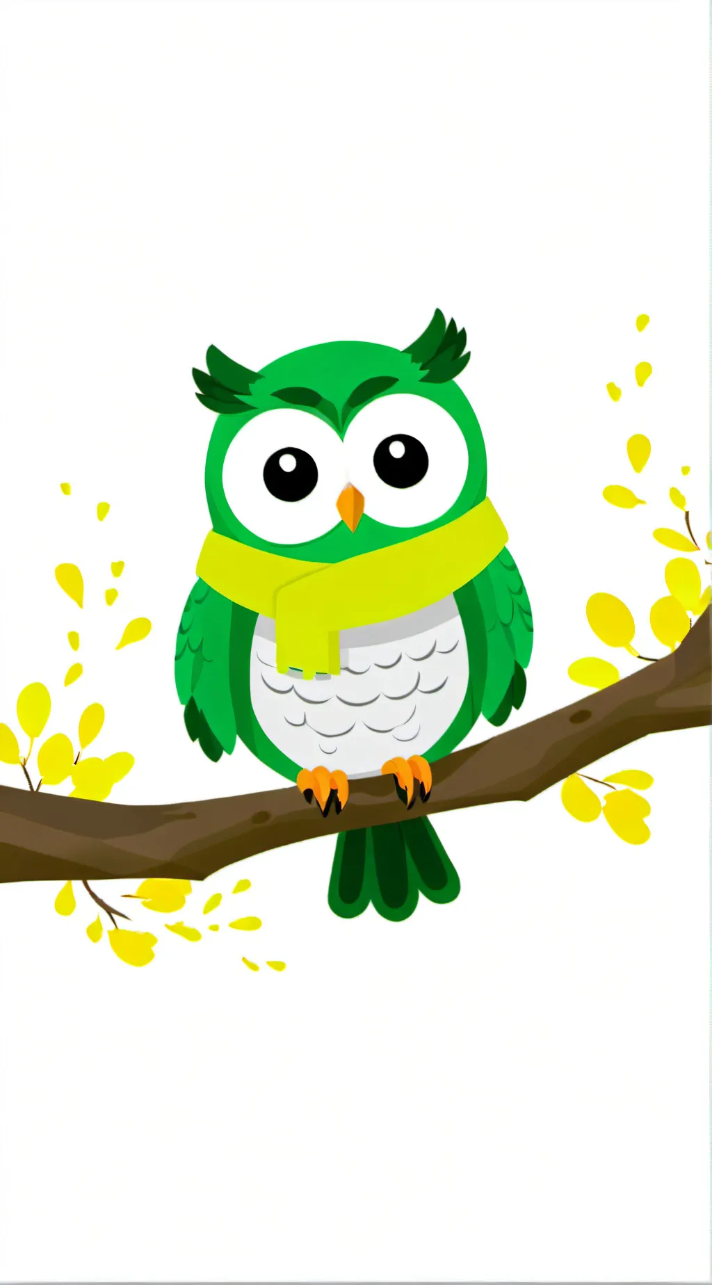 ai character: Duolingo *Again* background