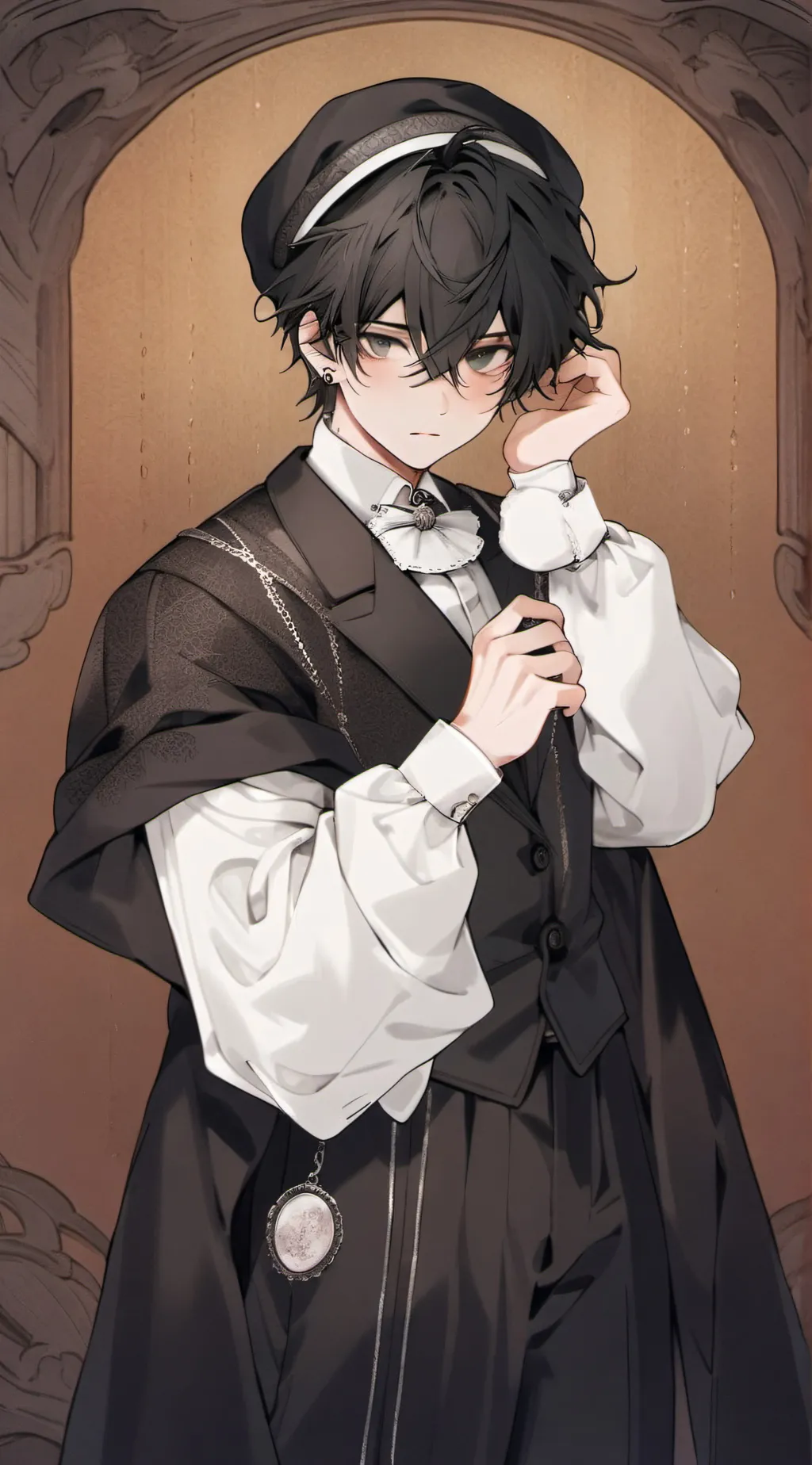 ai character: Focus and Andrew background