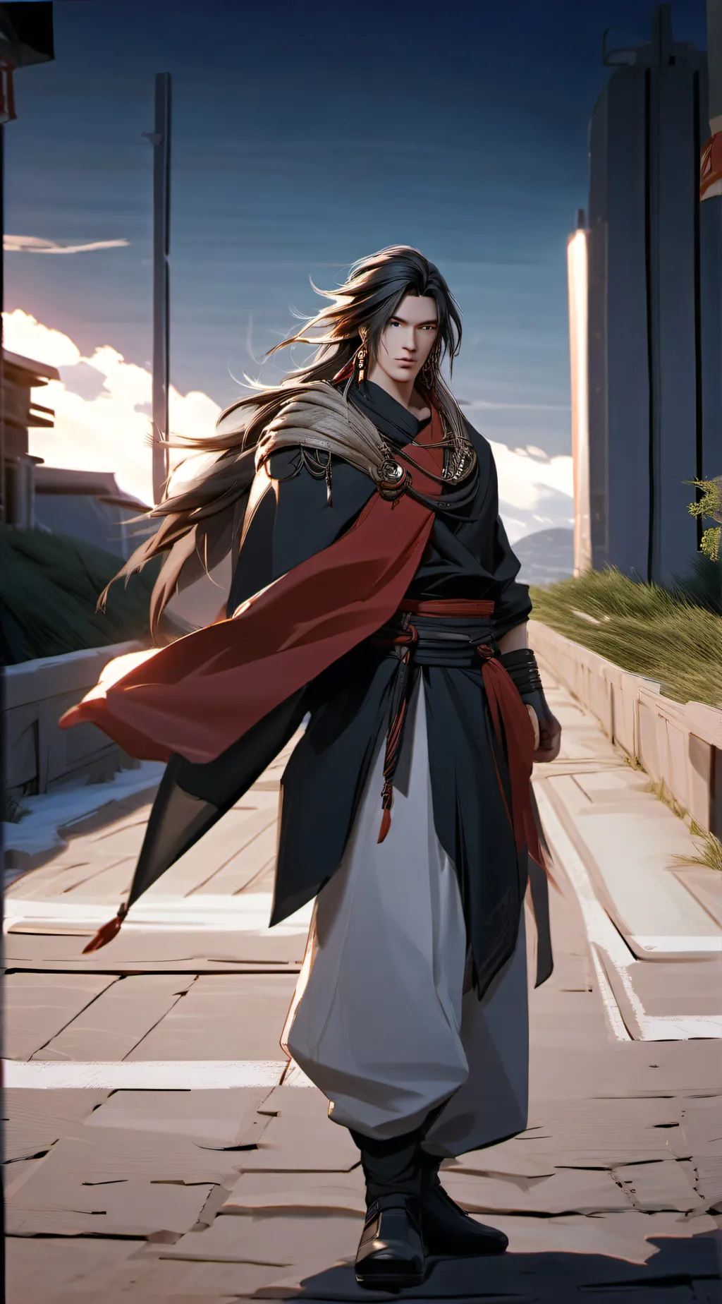 ai character: x background