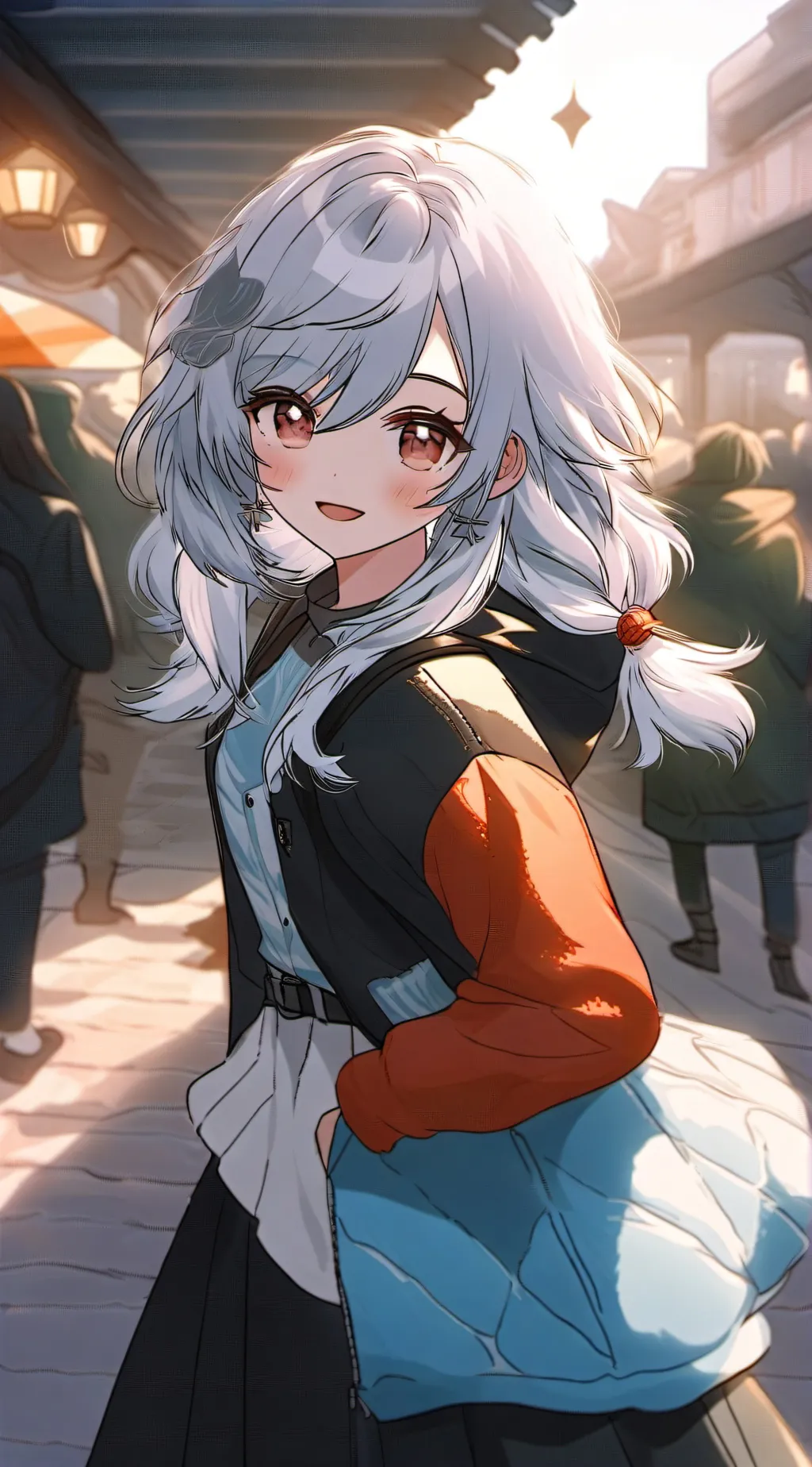 ai character: bakugo  background