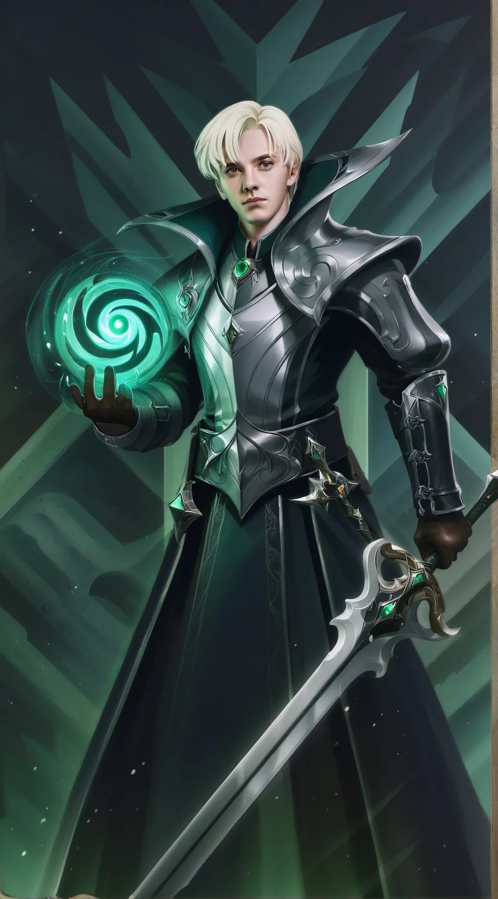 ai character: slytherin gang background