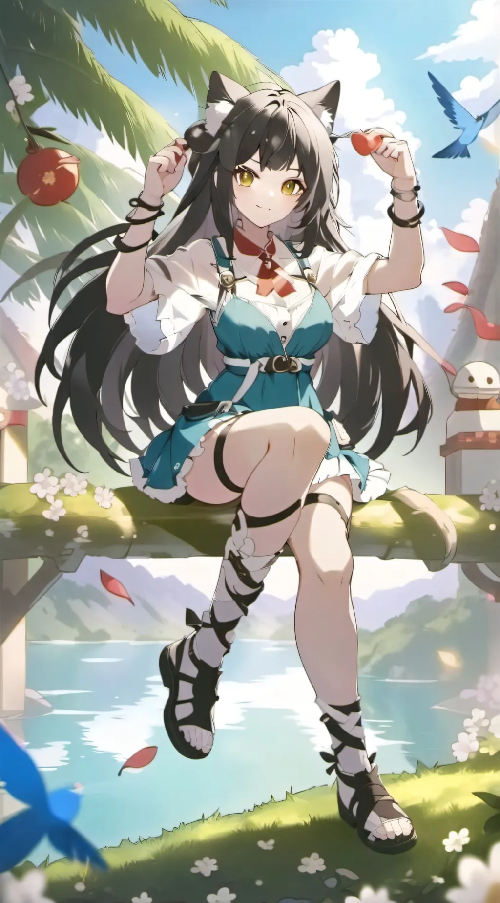 ai character: new hashira background
