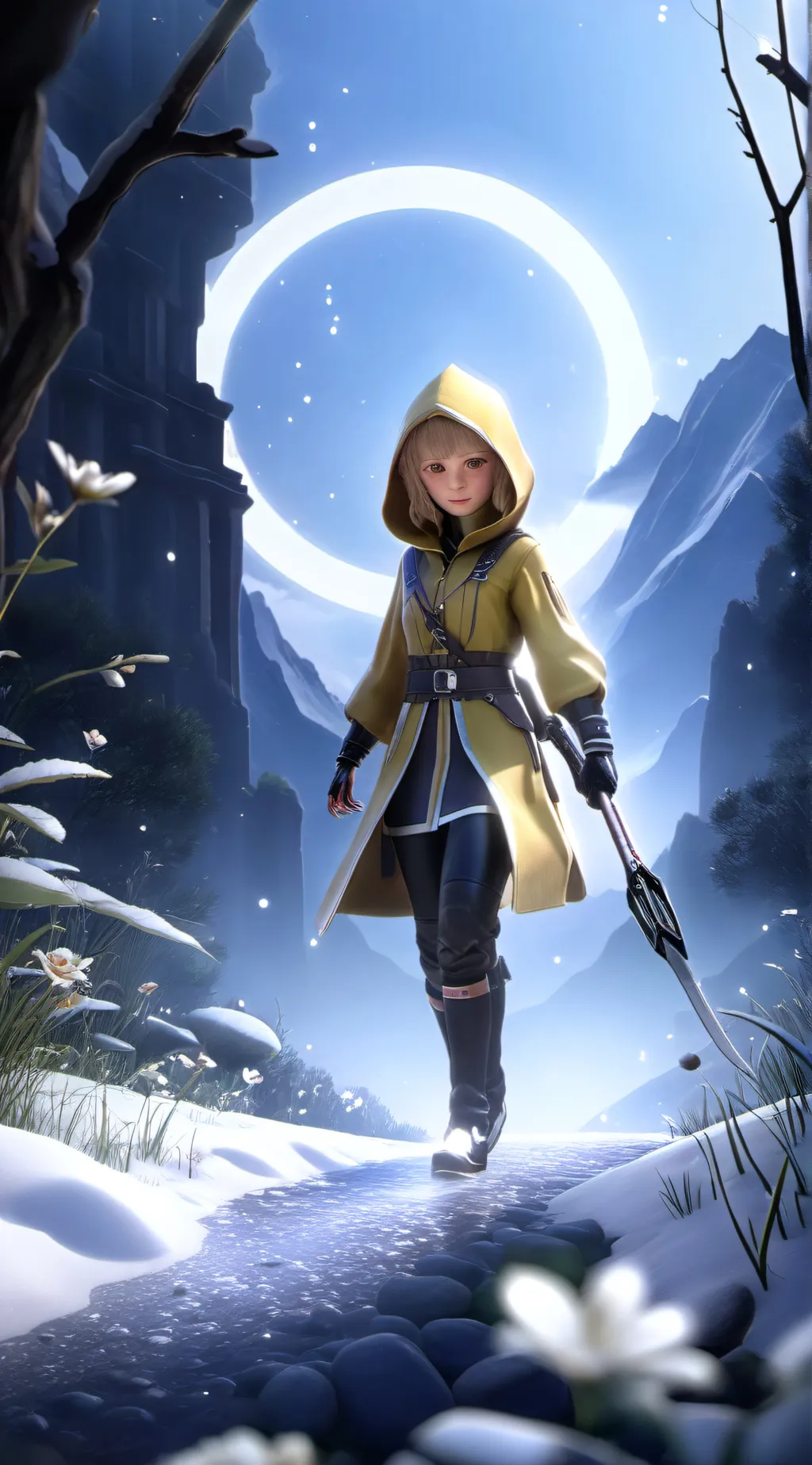 ai character: life background