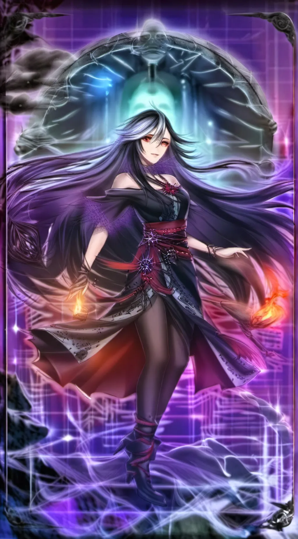 ai character: Erina Umbrage  background