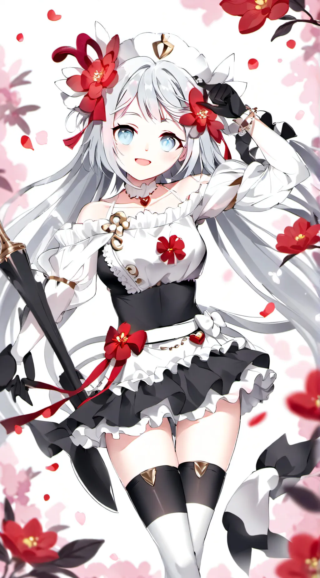 ai character: cute  background