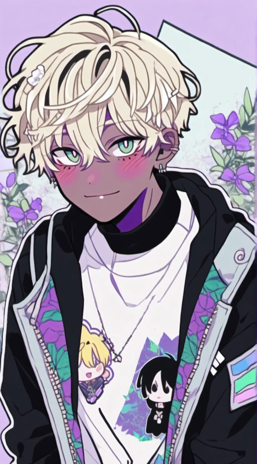 ai character: Vincent|tlab kinda background