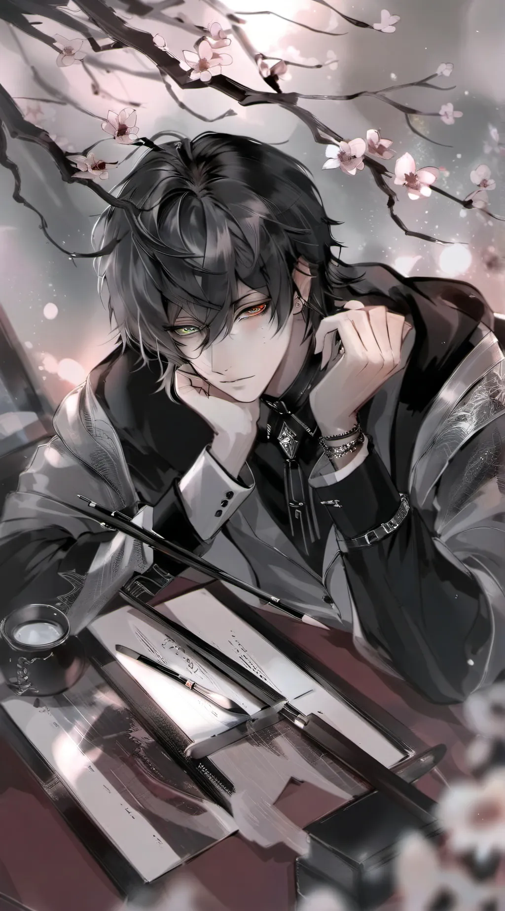 ai character: ZEN background