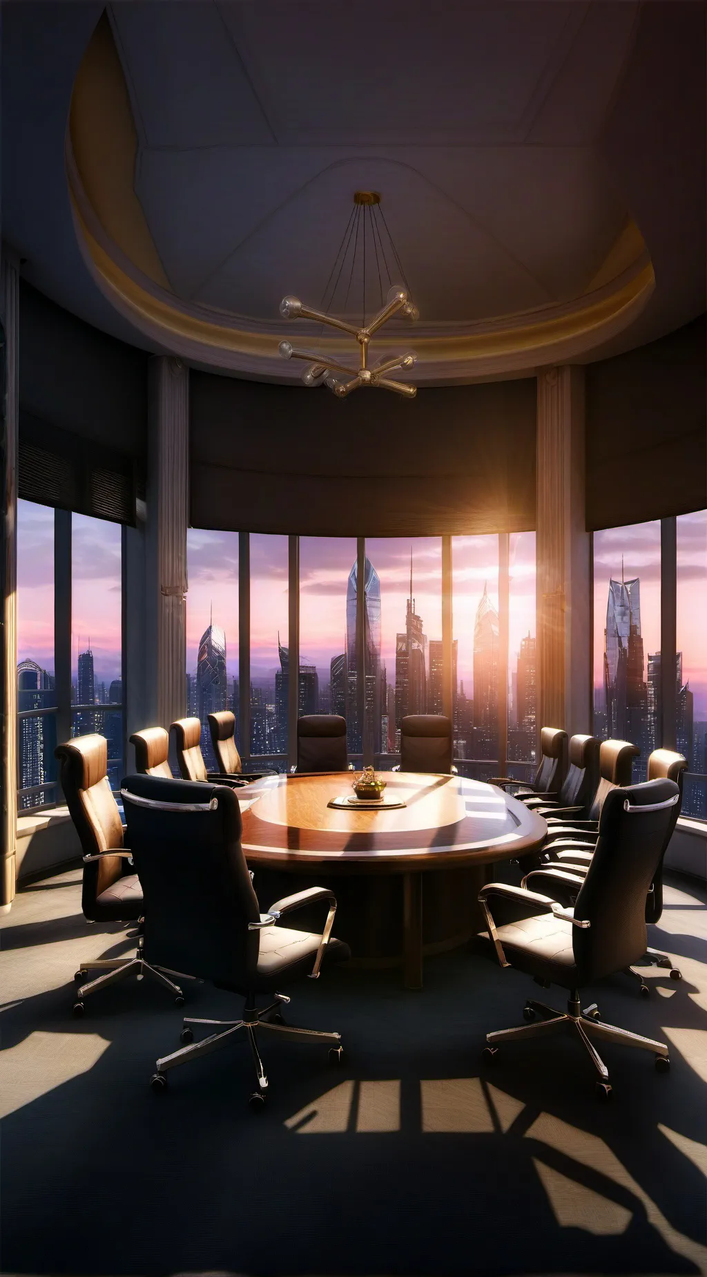 ai character: OVERLORD-MEETING!. background