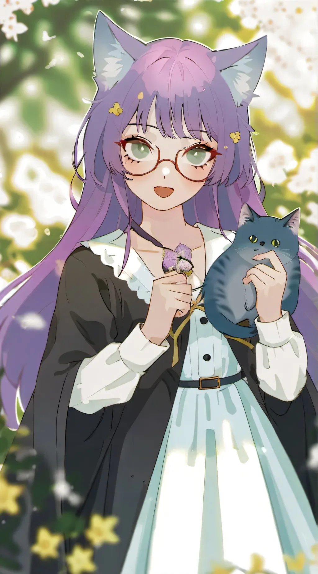 ai character: zoe and kat  background