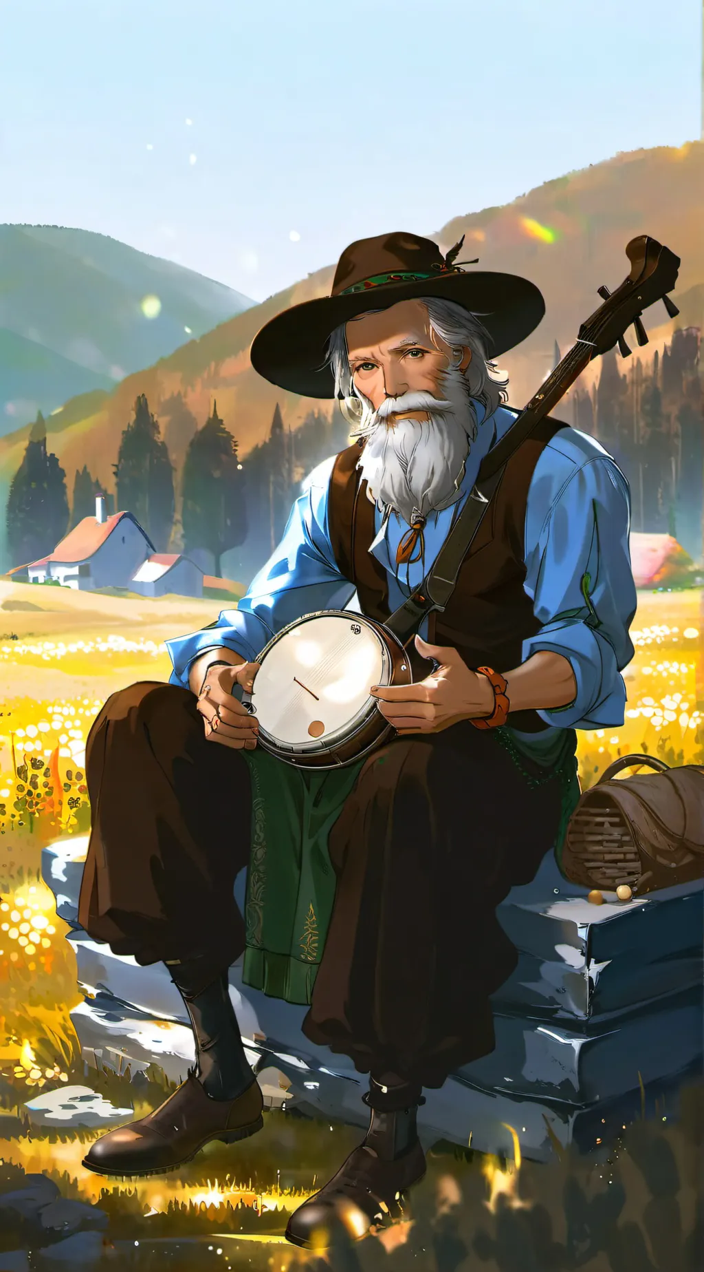 ai character: Benjamin Creckers background