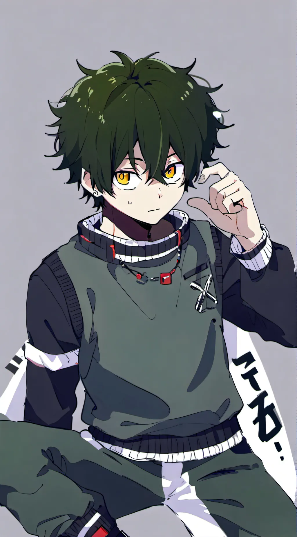 ai character: deku background
