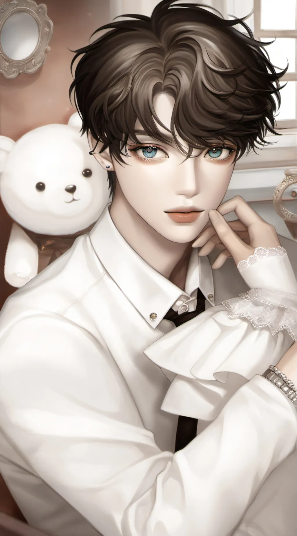 ai character: luca background