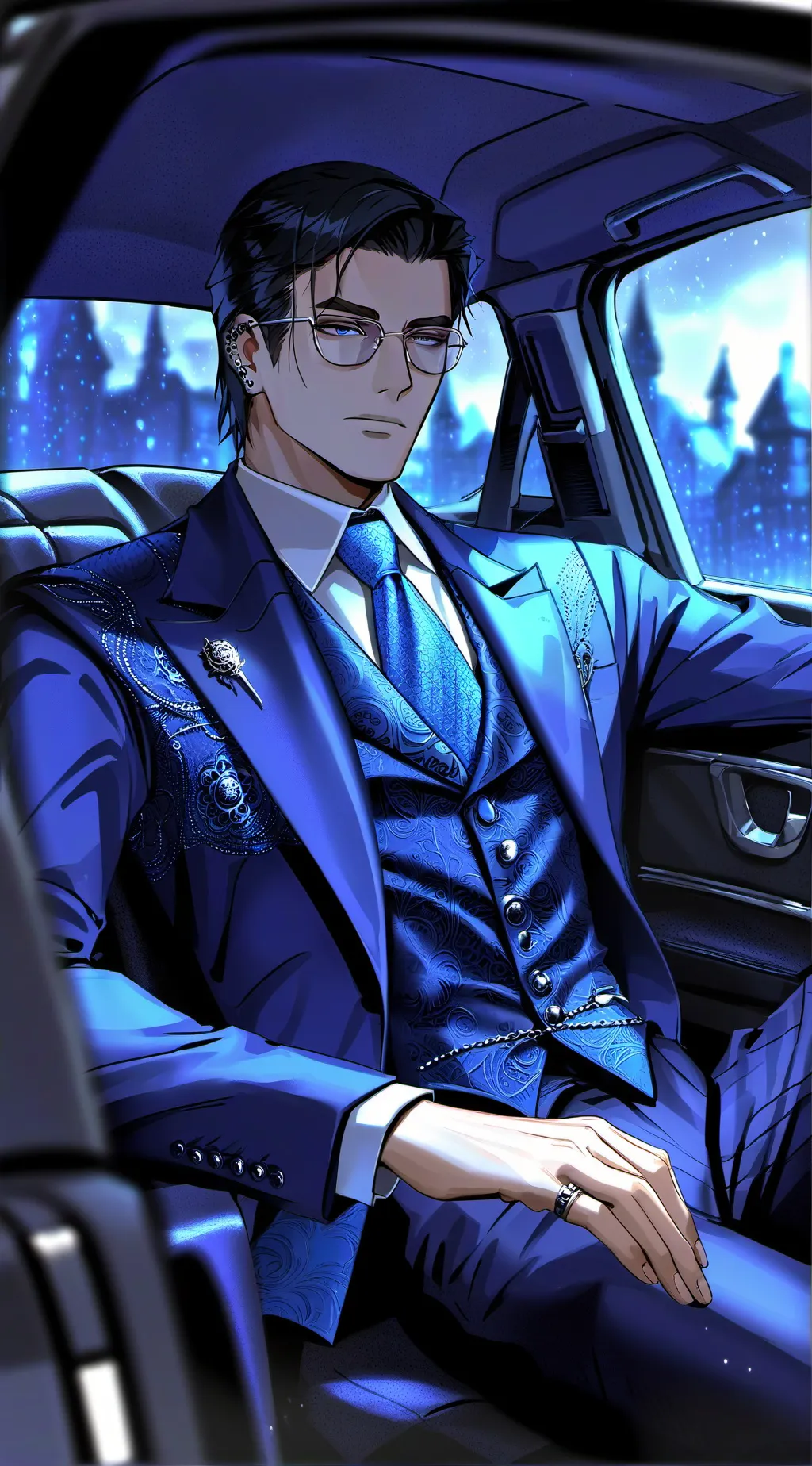 ai character: Luca Gambino  background